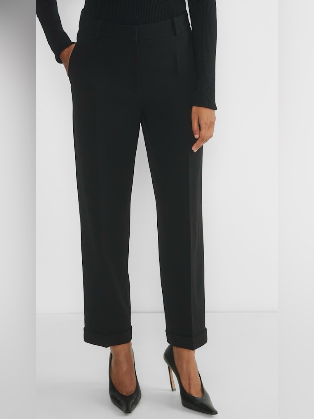 Babaton aritzia Black straight Trouser